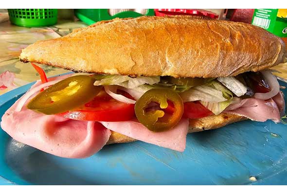 Lonches caliente Queso o Jamón